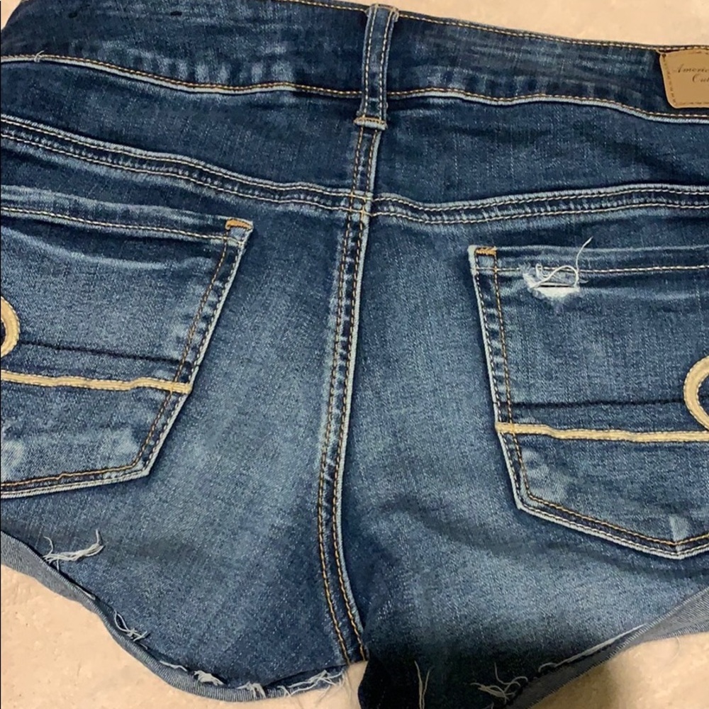 American eagle supper stretch short shorts